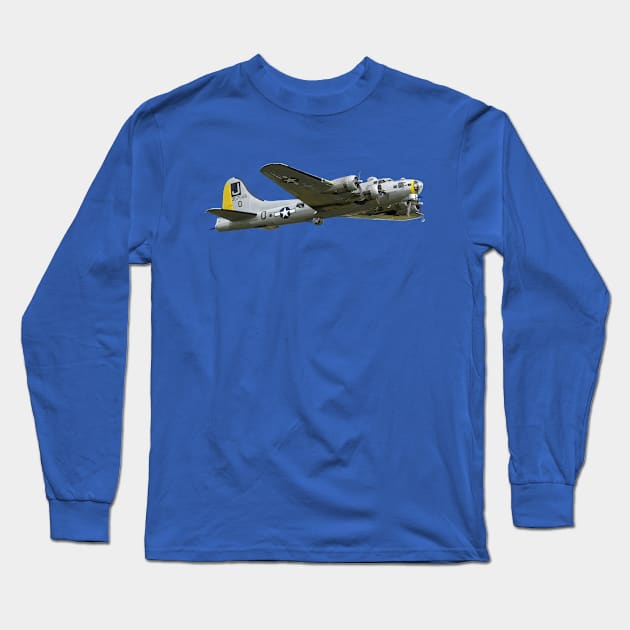 B-17 Long Sleeve T-Shirt by sibosssr